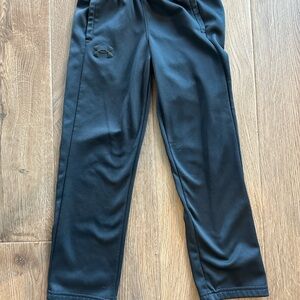 Under Armour Kids Black Joggers - size small